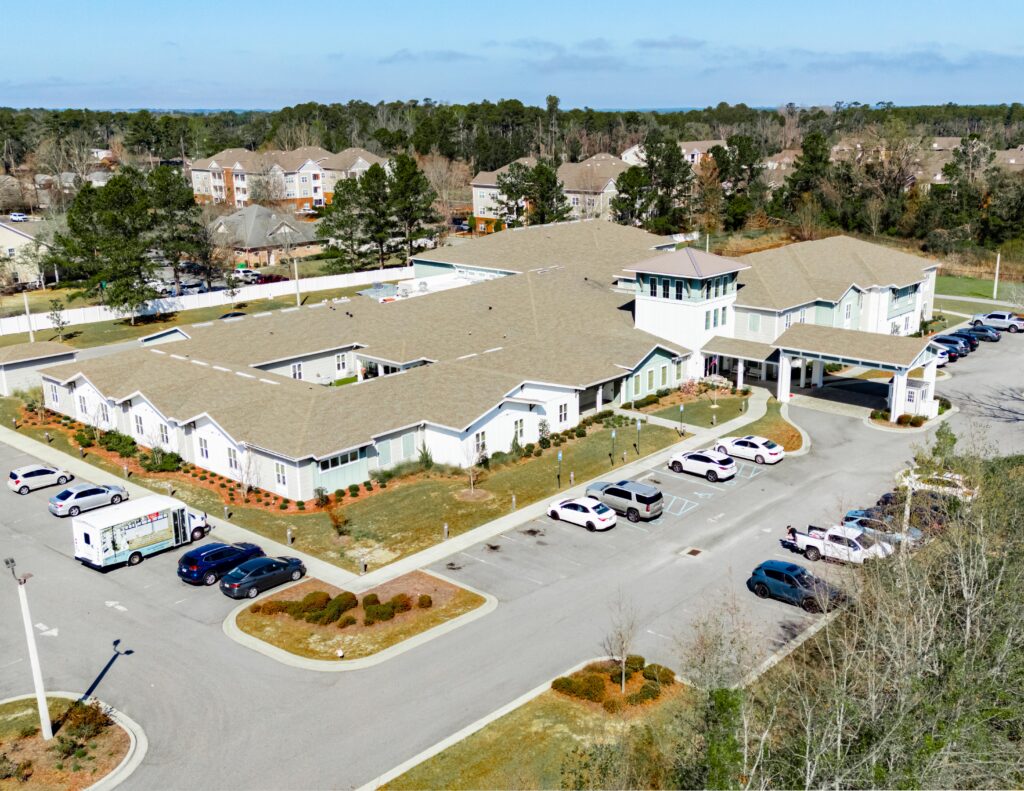 Aerial view of The Canopy at Azalea Grove