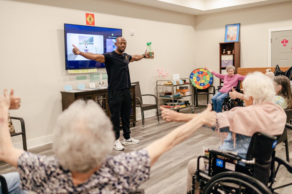 Therapy and mobility support at The Canopy