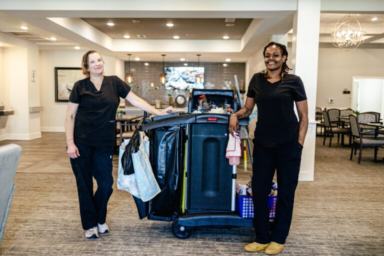 Housekeeping support at The Canopy